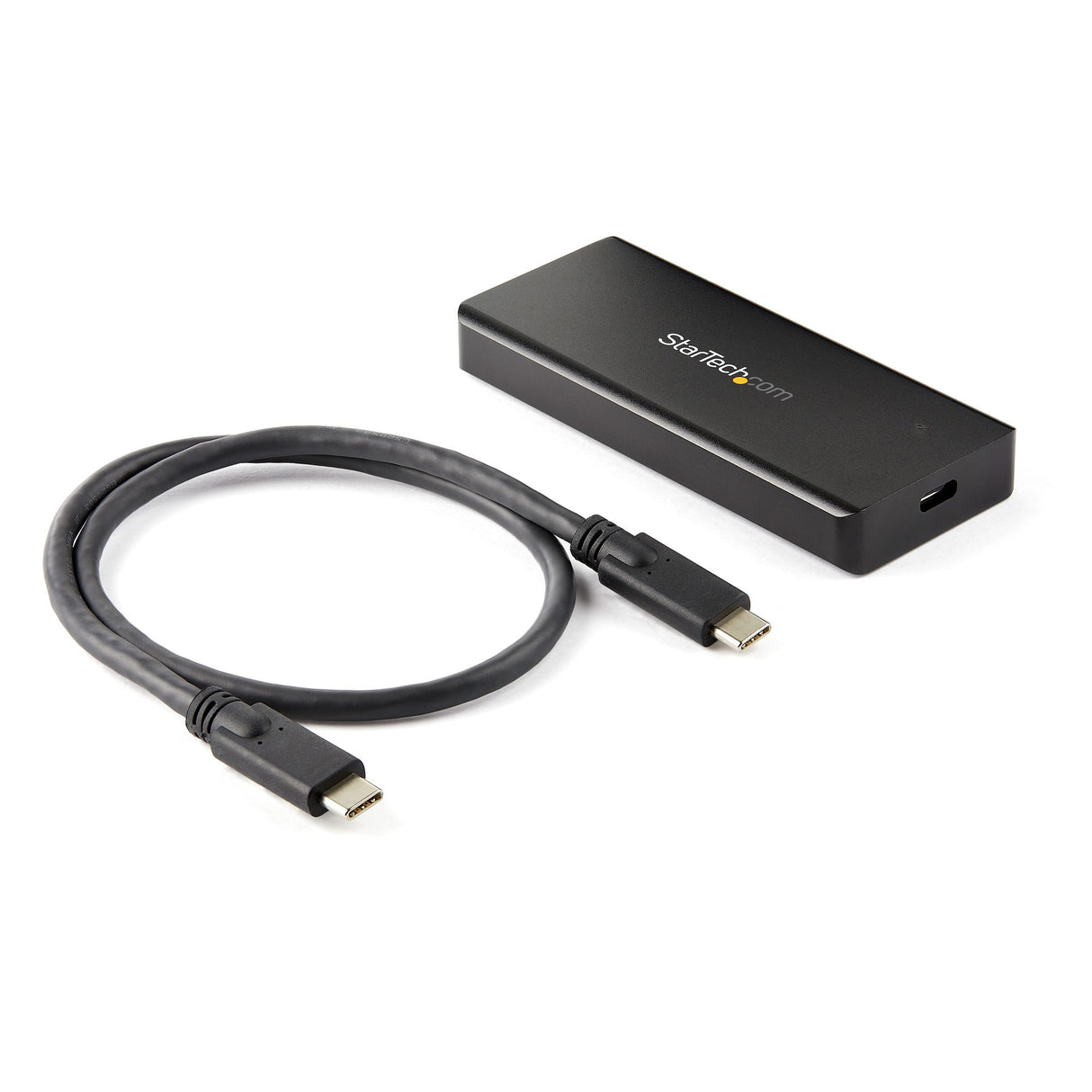 STARTECH USB-C 10Gbps M.2 NVMe PCIe SSD Enclosure - Rugged Aluminum External M.2 PCIe M-Key Case IP67 Rated - 1GB|s Read|Write - Supports 2230|2242|2260|2280 - TB3 Compatible - Mac|PC (M2E1BRU31C) (M2E1BRU31C)