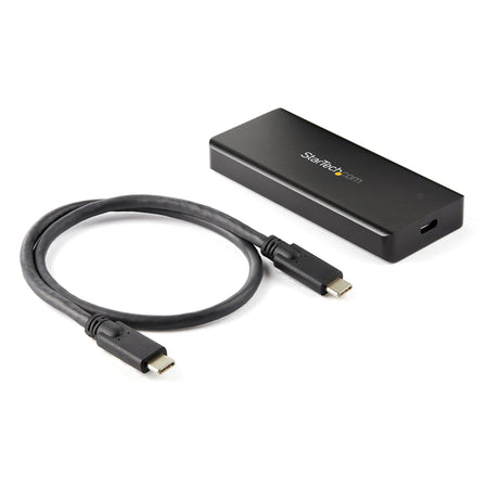 STARTECH USB-C 10Gbps M.2 NVMe PCIe SSD Enclosure - Rugged Aluminum External M.2 PCIe M-Key Case IP67 Rated - 1GB|s Read|Write - Supports 2230|2242|2260|2280 - TB3 Compatible - Mac|PC (M2E1BRU31C) (M2E1BRU31C)