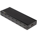 STARTECH USB-C 10Gbps to M.2 NVMe SSD Enclosure - Portable External M.2 NGFF PCIe Aluminum Case - 1GB|s Read|Write - Supports 2230 | 2242 | 2260 | 2280 - TB3 Compatible - Mac & PC (M2E1BMU31C) (M2E1BMU31C)