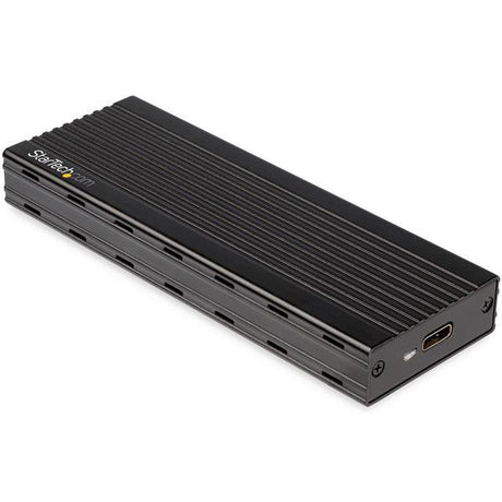 STARTECH USB-C 10Gbps to M.2 NVMe SSD Enclosure - Portable External M.2 NGFF PCIe Aluminum Case - 1GB|s Read|Write - Supports 2230 | 2242 | 2260 | 2280 - TB3 Compatible - Mac & PC (M2E1BMU31C) (M2E1BMU31C)