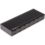 STARTECH USB-C 10Gbps to M.2 NVMe SSD Enclosure - Portable External M.2 NGFF PCIe Aluminum Case - 1GB|s Read|Write - Supports 2230 | 2242 | 2260 | 2280 - TB3 Compatible - Mac & PC (M2E1BMU31C) (M2E1BMU31C)