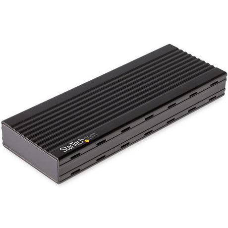 STARTECH USB-C 10Gbps to M.2 NVMe SSD Enclosure - Portable External M.2 NGFF PCIe Aluminum Case - 1GB|s Read|Write - Supports 2230 | 2242 | 2260 | 2280 - TB3 Compatible - Mac & PC (M2E1BMU31C) (M2E1BMU31C)