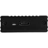 STARTECH USB-C 10Gbps to M.2 NVMe SSD Enclosure - Portable External M.2 NGFF PCIe Aluminum Case - 1GB|s Read|Write - Supports 2230 | 2242 | 2260 | 2280 - TB3 Compatible - Mac & PC (M2E1BMU31C) (M2E1BMU31C)