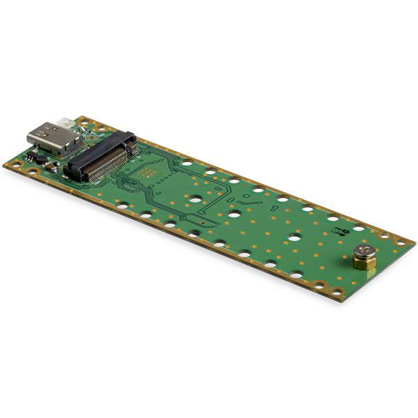 STARTECH USB-C 10Gbps to M.2 NVMe SSD Enclosure - Portable External M.2 NGFF PCIe Aluminum Case - 1GB|s Read|Write - Supports 2230 | 2242 | 2260 | 2280 - TB3 Compatible - Mac & PC (M2E1BMU31C) (M2E1BMU31C)