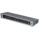STARTECH USB-C Dock - 4K Triple Monitor Laptop Docking Station with Dual DisplayPort & HDMI