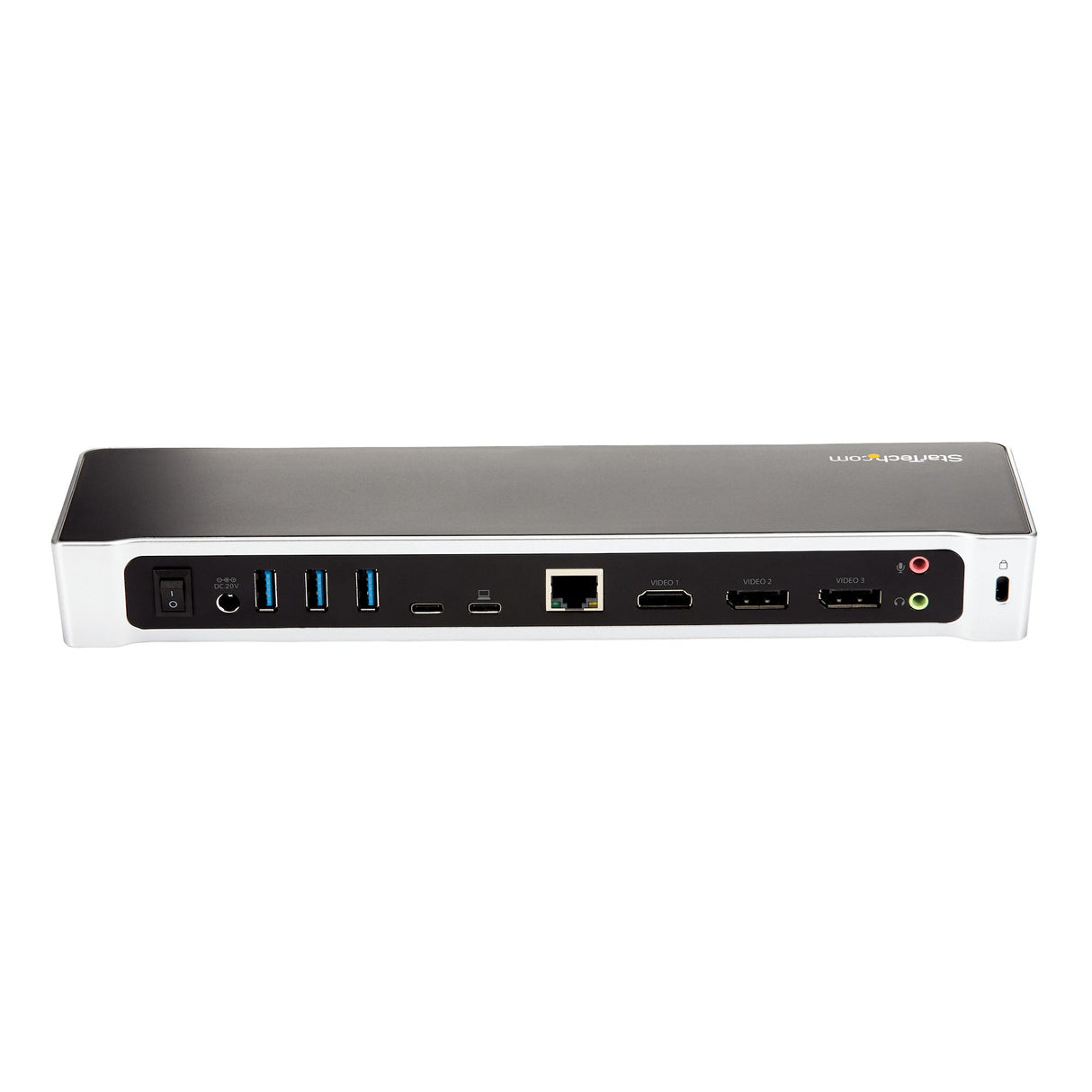 STARTECH USB-C Dock - 4K Triple Monitor Laptop Docking Station with Dual DisplayPort & HDMI