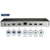 STARTECH DK30CHDDPPD – USB-C / 60W PD / HDMI / DP / 4x USB-A / Ethernet – Docking Station