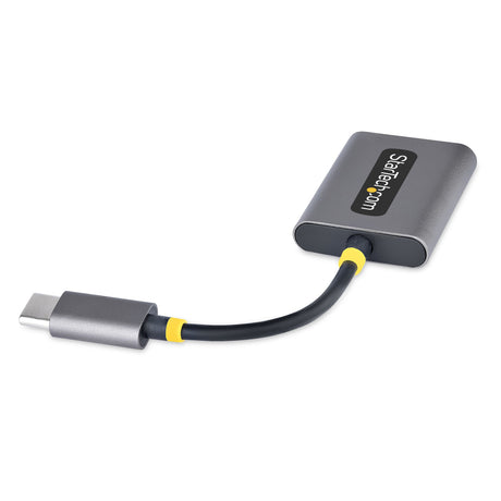 STARTECH USB-C Headphone Splitter | USB Type C Dual Headset Adapter w|Mic Input | USB C to 3.5mm Audio Adapter|Earphone Dongle | USB C to Audio Jack|Aux Output | 24-bit DAC (USBC-AUDIO-SPLITTER) (USBC-AUDIO-SPLITTER)