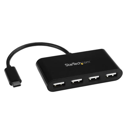 STARTECH USB C Hub - USB-C to 4 x USB-A - Compact - Powered USB Hub - USB 2.0 Hub - USB Port Expander - USB Port Hub - USB Type C Hub (ST4200MINIC)