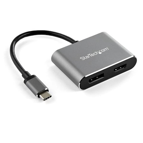 STARTECH USB C Multiport Video Adapter - 4K 60Hz USB-C to HDMI 2.0 or DisplayPort 1.2 Monitor Adapter - USB Type-C 2-in-1 Display Converter HDMI|DP HBR2 HDR - Thunderbolt 3 Compatible (CDP2DPHD) (CDP2DPHD)