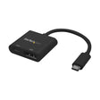 STARTECH USB C to DisplayPort Adapter with Power Delivery - 4K 60Hz HBR2 - USB Type-C to DP 1.2 Monitor Video Converter w| Charging - 60W PD Pass-Through - Thunderbolt 3 Compatible (CDP2DPUCP) (CDP2DPUCP)