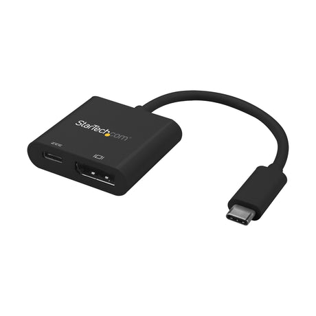 STARTECH USB C to DisplayPort Adapter with Power Delivery - 4K 60Hz HBR2 - USB Type-C to DP 1.2 Monitor Video Converter w| Charging - 60W PD Pass-Through - Thunderbolt 3 Compatible (CDP2DPUCP) (CDP2DPUCP)