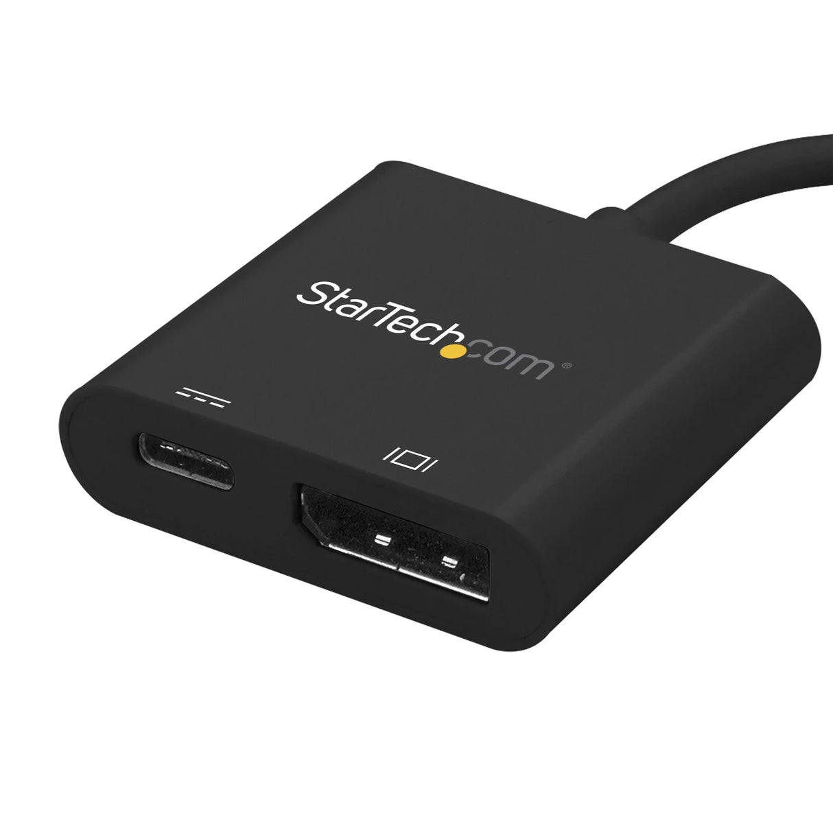 STARTECH USB C to DisplayPort Adapter with Power Delivery - 4K 60Hz HBR2 - USB Type-C to DP 1.2 Monitor Video Converter w| Charging - 60W PD Pass-Through - Thunderbolt 3 Compatible (CDP2DPUCP) (CDP2DPUCP)