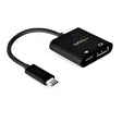 STARTECH USB C to DisplayPort Adapter with Power Delivery - 8K 60Hz |4K 120Hz USB Type C to DP 1.4 Video Converter w| 60W PD Pass-Through Charging - HBR3 - Thunderbolt 3 Compatible (CDP2DP14UCPB) (CDP2DP14UCPB)