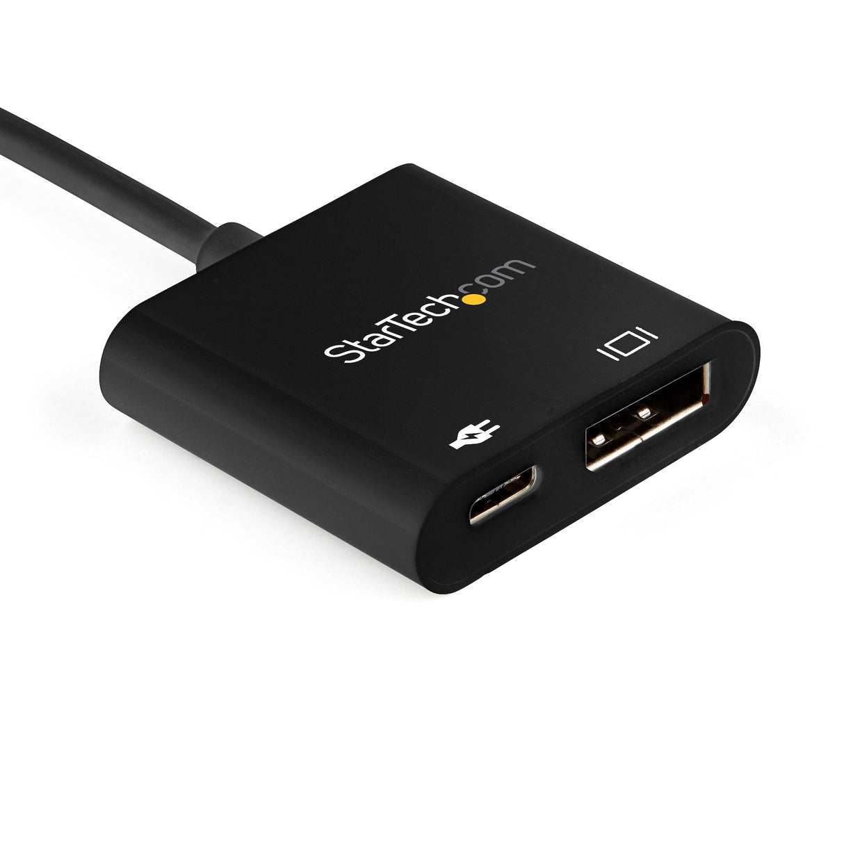 STARTECH USB C to DisplayPort Adapter with Power Delivery - 8K 60Hz |4K 120Hz USB Type C to DP 1.4 Video Converter w| 60W PD Pass-Through Charging - HBR3 - Thunderbolt 3 Compatible (CDP2DP14UCPB) (CDP2DP14UCPB)