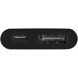STARTECH USB C to DisplayPort Adapter with Power Delivery - 8K 60Hz |4K 120Hz USB Type C to DP 1.4 Video Converter w| 60W PD Pass-Through Charging - HBR3 - Thunderbolt 3 Compatible (CDP2DP14UCPB) (CDP2DP14UCPB)