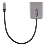 STARTECH USB-C to Dual Displayport 1.4 Adapter | USB Type-C Muliti-Monitor MST Hub | Dual 5K 60Hz DP Laptop Display Extender | Splitter | HDR | Extra-Long Built-In Cable | Windows Only (MST14CD122DP) (MST14CD122DP)