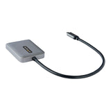 STARTECH USB-C to Dual HDMI MST HUB - Dual HDMI 4K 60Hz - USB Type C Multi Monitor Adapter for Laptop w| 1ft|30cm cable - DP 1.4 Multi-Stream Transport Hub - USB-C to HDMI Splitter (MST14CD122HD) (MST14CD122HD)