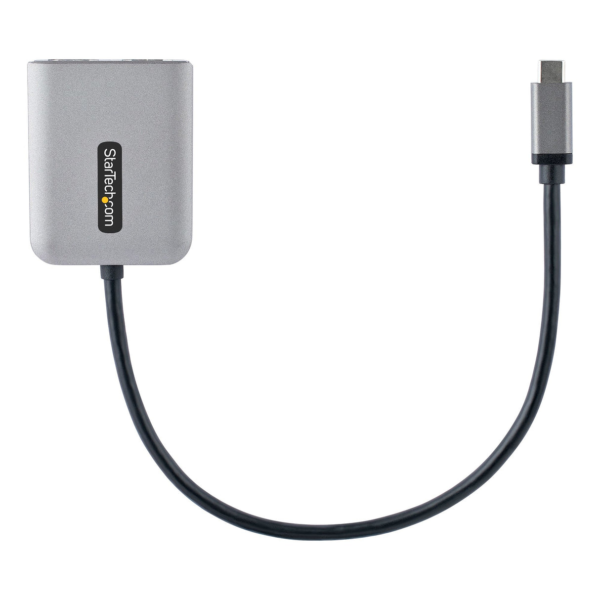 STARTECH USB-C to Dual HDMI MST HUB - Dual HDMI 4K 60Hz - USB Type C Multi Monitor Adapter for Laptop w| 1ft|30cm cable - DP 1.4 Multi-Stream Transport Hub - USB-C to HDMI Splitter (MST14CD122HD) (MST14CD122HD)