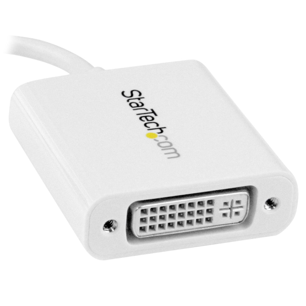 STARTECH USB C to DVI Adapter - White - 1920x1200 - USB Type C Video Converter for Your DVI D Display | Monitor | Projector (CDP2DVIW) (CDP2DVIW)
