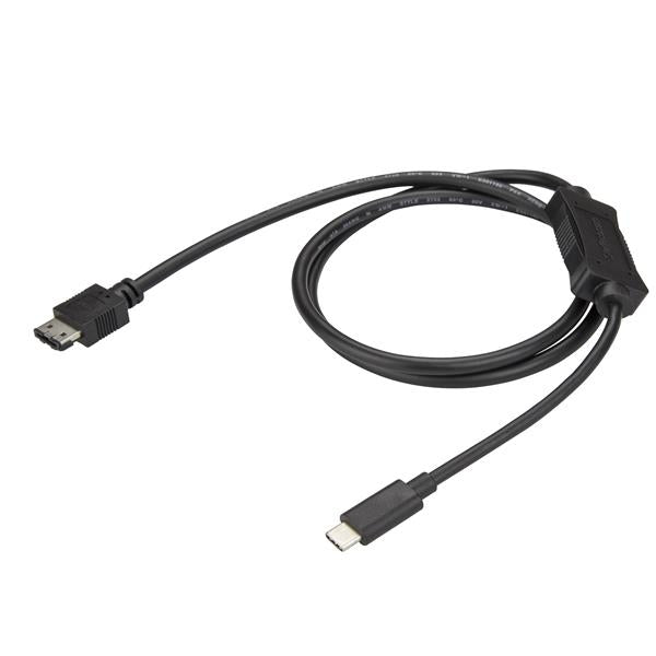 STARTECH USB-C to eSATA Cable - For External Storage Devices - USB 3.0 (5Gbps) - 3 ft. (1 m) (USB3C2ESAT3)