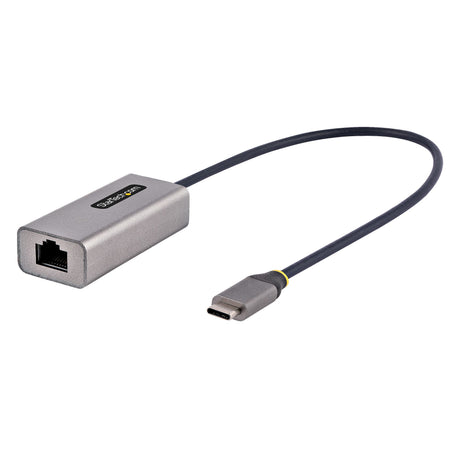 STARTECH USB-C to Ethernet Adapter | USB 3.0 to Gigabit Ethernet Network Adapter - 10|100|1000 Mbps | USB-C to RJ45 Ethernet Adapter (GbE) | 12in Attached Cable | Driverless Install (US1GC30B2) (US1GC30B2)