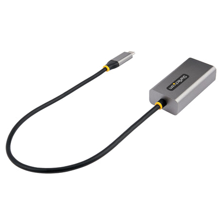 STARTECH USB-C to Ethernet Adapter | USB 3.0 to Gigabit Ethernet Network Adapter - 10|100|1000 Mbps | USB-C to RJ45 Ethernet Adapter (GbE) | 12in Attached Cable | Driverless Install (US1GC30B2) (US1GC30B2)