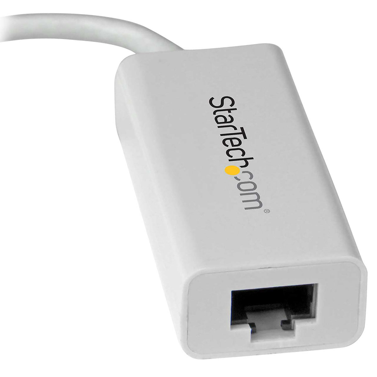 STARTECH USB C to Gigabit Ethernet Adapter - White - USB 3.1 to RJ45 LAN Network Adapter - USB Type C to Ethernet (US1GC30W) (US1GC30W)
