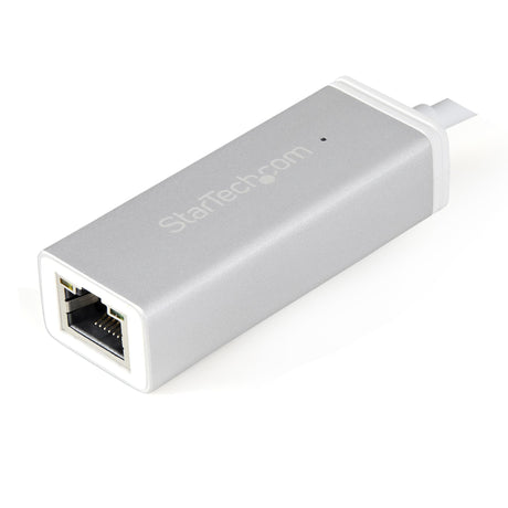 STARTECH USB-C to Gigabit Network Adapter - USB Type-C to Ethernet Converter with Sleek Aluminum Housing - Silver (US1GC30A)