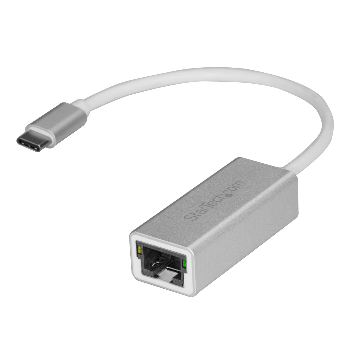 STARTECH USB-C to Gigabit Network Adapter - USB Type-C to Ethernet Converter with Sleek Aluminum Housing - Silver (US1GC30A)
