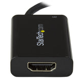 STARTECH USB C to HDMI 2.0 Adapter with Power Delivery - 4K 60Hz USB Type-C to HDMI Display Video Converter - 60W PD Pass-Through Charging Port - Thunderbolt 3 Compatible - Black (CDP2HDUCP) (CDP2HDUCP)