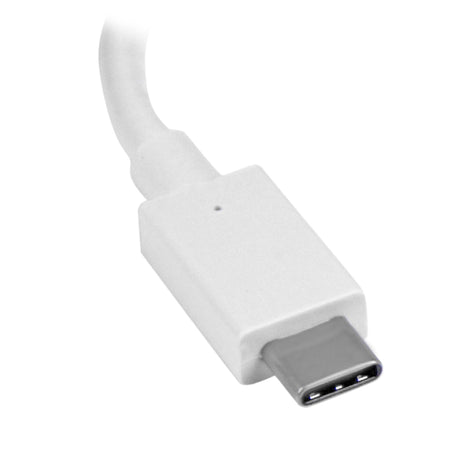 STARTECH USB C to HDMI Adapter - 4K 30Hz - USB 3.1 Type-C to HDMI Adapter - USB-C to HDMI Dongle - Monitor Adapter - White (CDP2HDW) (CDP2HDW)