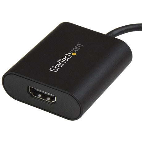 STARTECH USB C to HDMI Adapter - With Stay Awake - Presentation Mode - 4K at 60Hz - Thunderbolt 3 Compatible - USB C Adapter (CDP2HD4K60SA)
