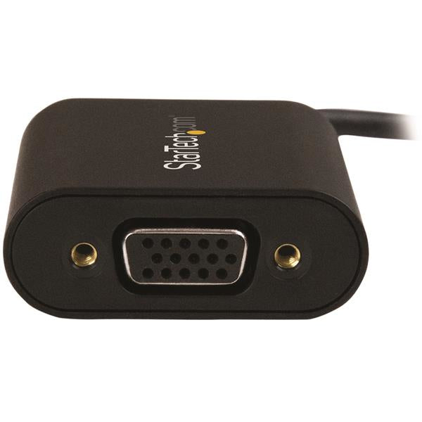 STARTECH USB-C to HDMI Adapter - With Stay Awake - Presentation Mode - USB C Adapter - USB-C to VGA Projector Adapter (CDP2VGASA)