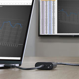 STARTECH USB-C to HDMI Adapter - With Stay Awake - Presentation Mode - USB C Adapter - USB-C to VGA Projector Adapter (CDP2VGASA)