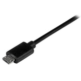 STARTECH USB C to Micro USB Cable 2m 6ft - USB-C to Micro USB Charge Cable - USB 2.0 Type C to Micro B - Thunderbolt 3 Compatible (USB2CUB2M)