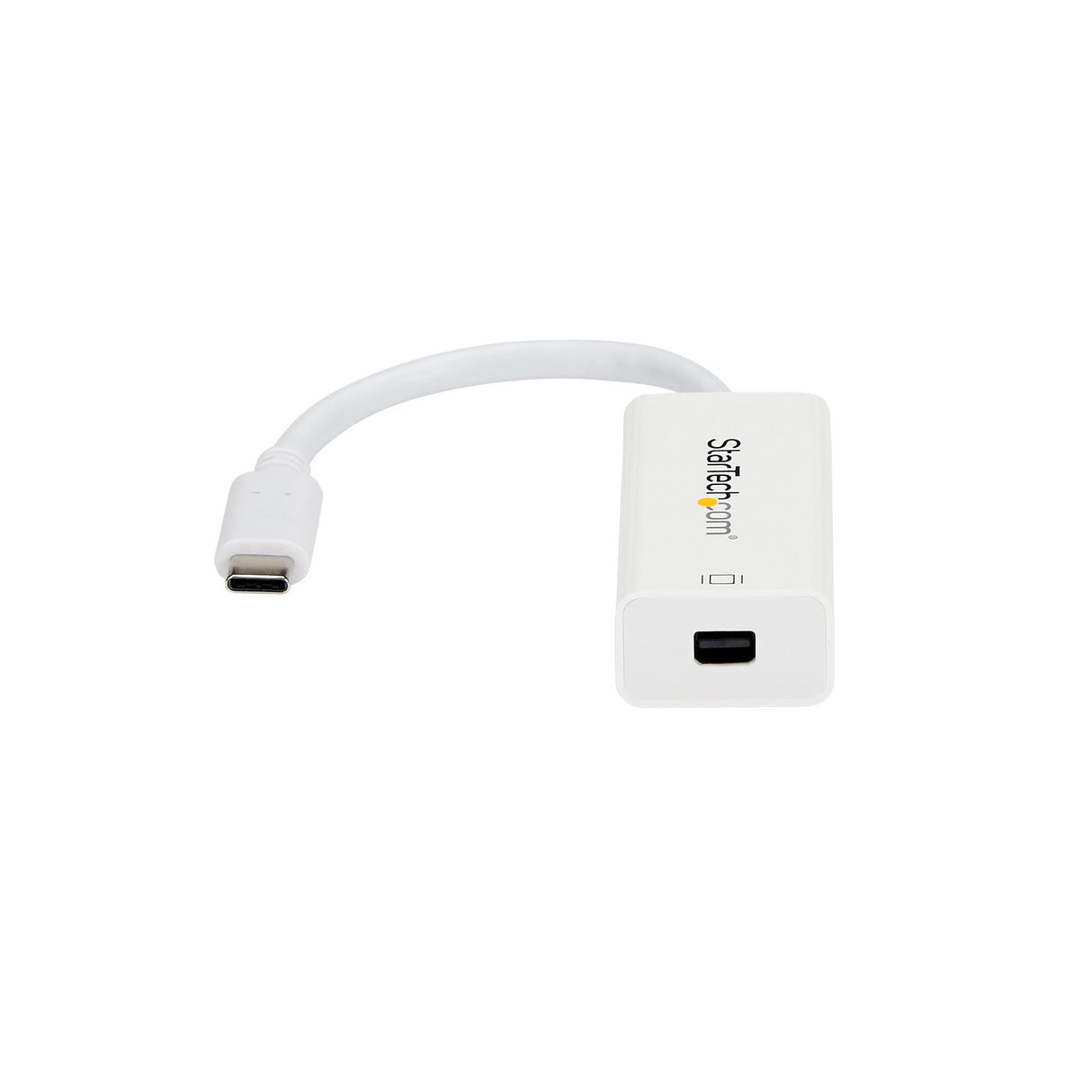 STARTECH USB-C to Mini DisplayPort Adapter - 4K 60Hz - White - USB 3.1 Type-C to Mini DP Adapter - Type-C to Mini DP Converter (CDP2MDP) (CDP2MDP)