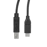 STARTECH USB C to USB B Printer Cable - 1.6 ft | 0.5m - USB C Printer Cable - USB C to USB B Cable - USB Type C to Type B (USB2CB50CM)