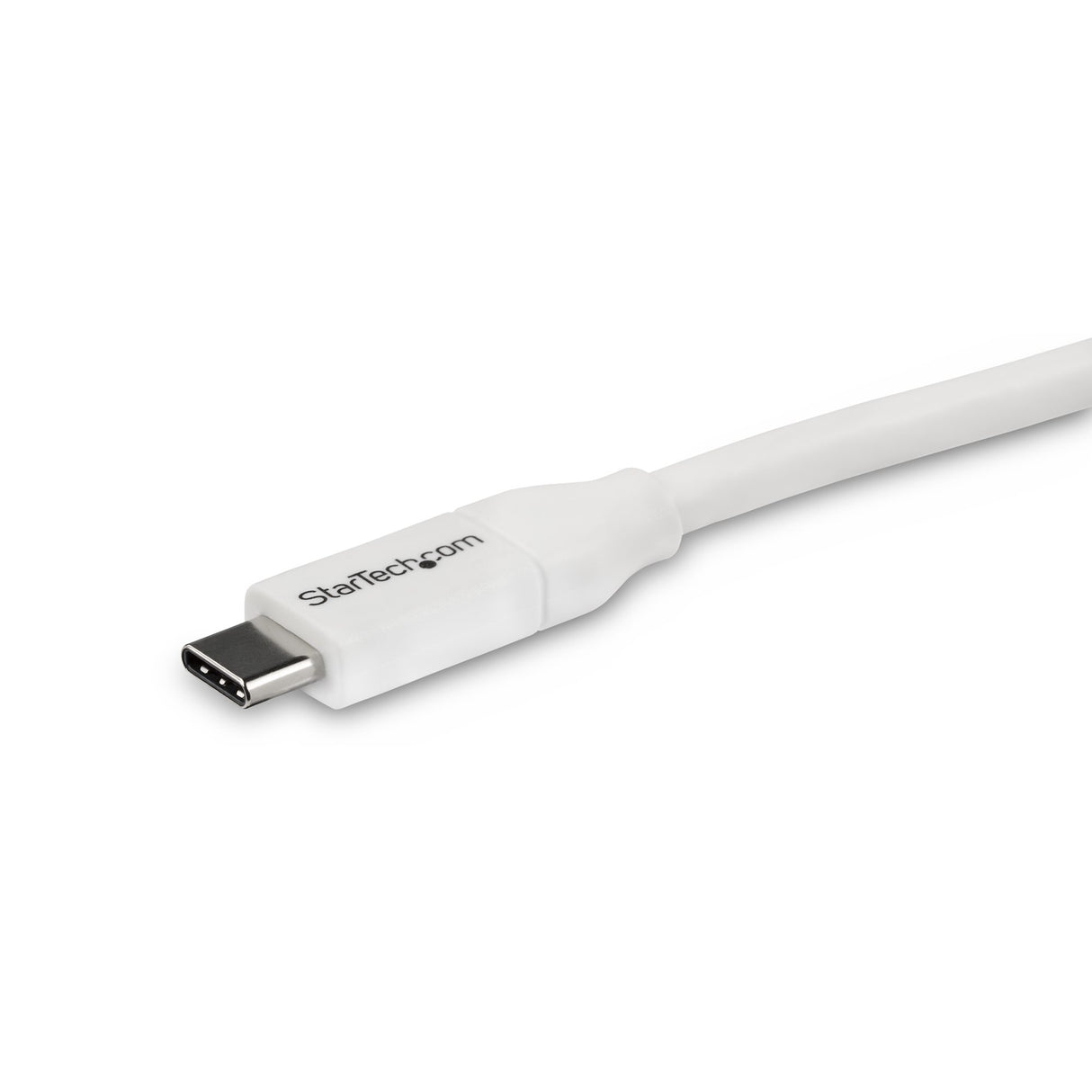 STARTECH USB C to USB C Cable - 13 ft | 4m - 5A PD - M|M - White - USB 2.0 - USB-IF Certified - USB Type C Cable - USB C Charging Cable (USB2C5C4MW)