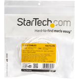 STARTECH USB C to USB C Cable - 13 ft | 4m - 5A PD - M|M - White - USB 2.0 - USB-IF Certified - USB Type C Cable - USB C Charging Cable (USB2C5C4MW)