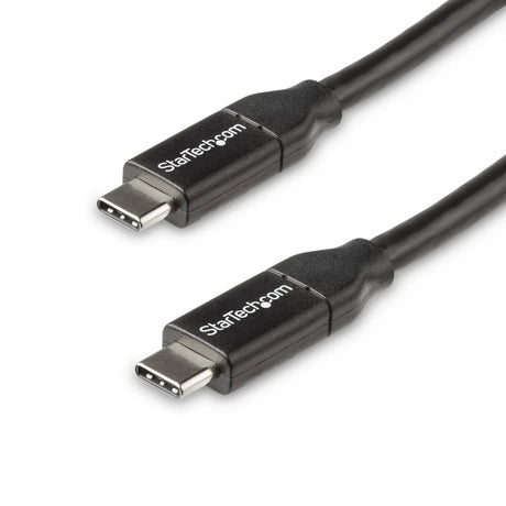 STARTECH USB-C to USB-C Cable w| 5A PD - M|M - 0.5 m - USB 2.0 - USB-IF Certified (USB2C5C50CM)