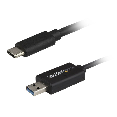 STARTECH USB C to USB Data Transfer Cable | Mac | Windows | USB 3.0 | Windows Easy Transfer Cable | Mac Data Transfer | 2m (6ft) (USBC3LINK) (USBC3LINK)