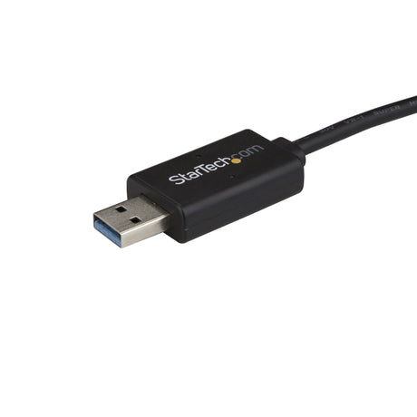 STARTECH USB C to USB Data Transfer Cable | Mac | Windows | USB 3.0 | Windows Easy Transfer Cable | Mac Data Transfer | 2m (6ft) (USBC3LINK) (USBC3LINK)
