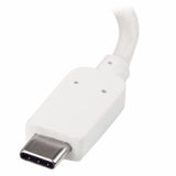STARTECH USB C to VGA Adapter with Power Delivery - 1080p USB Type-C to VGA Monitor Video Converter w| Charging - 60W PD Pass-Through - Thunderbolt 3 Compatible - White (CDP2VGAUCPW) (CDP2VGAUCPW)