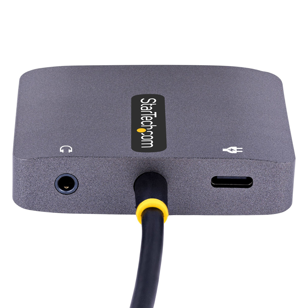STARTECH USB C Video Adapter | USB C to HDMI VGA Multiport Adapter | 3.5mm Audio | 4K 60Hz HDR | 100W PD Pass-Through | Thunderbolt 3|4 Compatible - USB C Display Travel Adapter (122-USBC-HDMI-4K-VGA) (122-USBC-HDMI-4K-VGA)