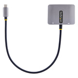 STARTECH USB C Video Adapter | USB C to HDMI VGA Multiport Adapter | 3.5mm Audio | 4K 60Hz HDR | 100W PD Pass-Through | Thunderbolt 3|4 Compatible - USB C Display Travel Adapter (122-USBC-HDMI-4K-VGA) (122-USBC-HDMI-4K-VGA)