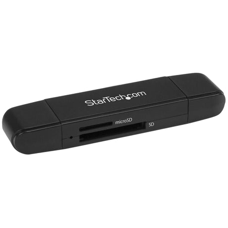 STARTECH USB Memory Card Reader - USB 3.0 SD Card Reader - Compact - 5Gbps - USB Card Reader - MicroSD USB Adapter (SDMSDRWU3AC)