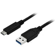 STARTECH USB to USB C Cable - 1m | 3 ft - 5Gbps - USB A to USB C - USB Type C - USB Cable Male to Male - USB C to USB (USB315AC1M)