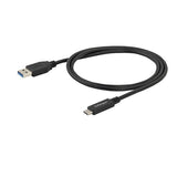 STARTECH USB to USB C Cable - 1m | 3 ft - 5Gbps - USB A to USB C - USB Type C - USB Cable Male to Male - USB C to USB (USB315AC1M)