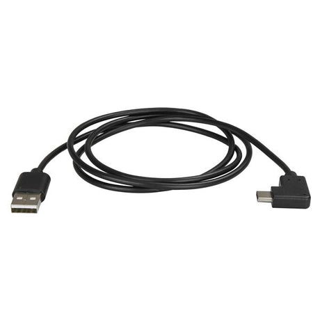 STARTECH USB to USB C Cable | 1m | 3 ft | Right Angle USB Cable | USB A to USB C Cable | USB 2.0 Cable | USB Type C Cable (USB2AC1MR)
